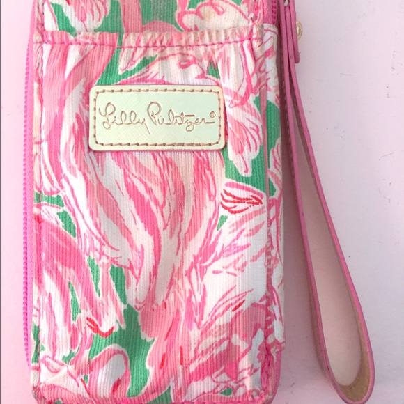 Lily Pulitzer zip wristlet