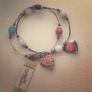 Handmade calypso art bracelet