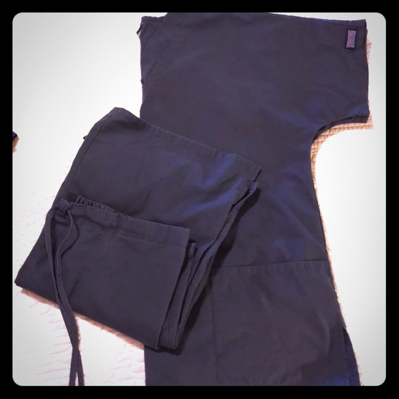 *FINAL price drop* Cherokee Pewter Gray Scrub Set