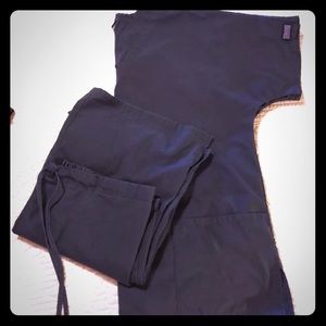 *FINAL price drop* Cherokee Pewter Gray Scrub Set