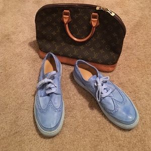 Blue Oxford Sneakers (41)