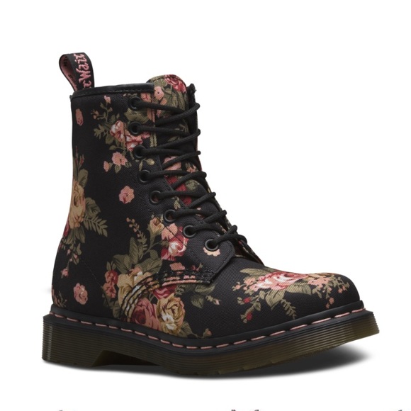 Floral Dr.Martens boots