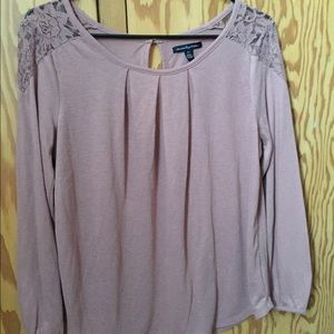 American Eagle blush pink top