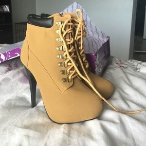 Timberland style boot heels