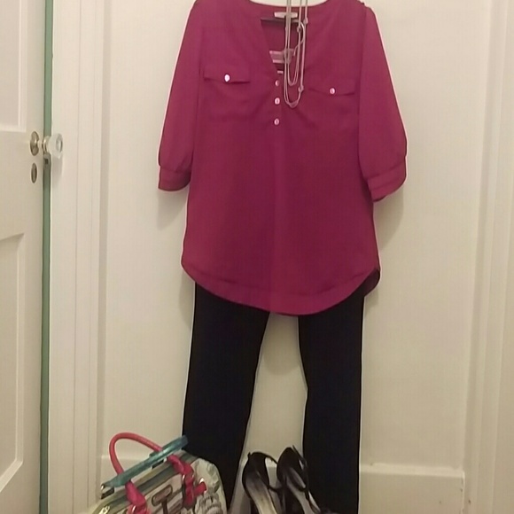 3/4 sleeve blouse
