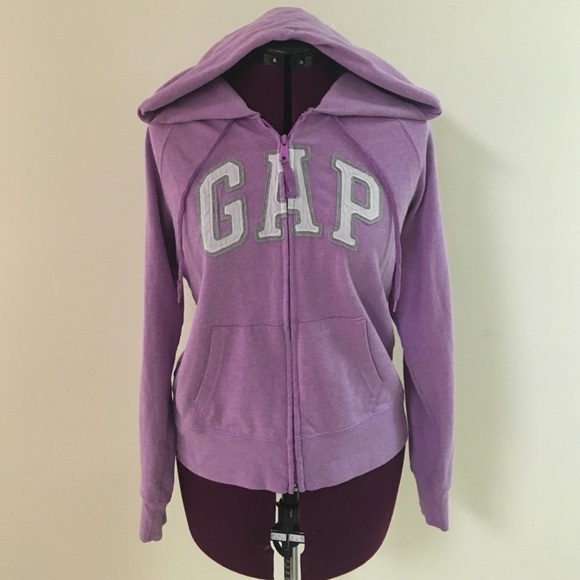 Purple GAP hoodie