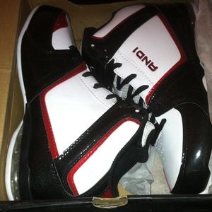 NEW AND1 sz. 6 UNISEX High Top Tennis Shoes