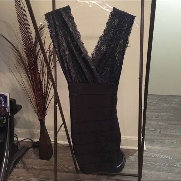 Black Bebe Dress Size XS