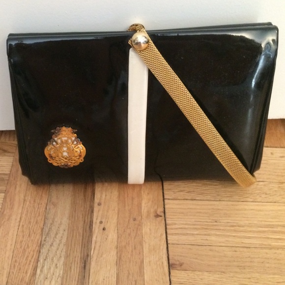 Vintage patent leather purse