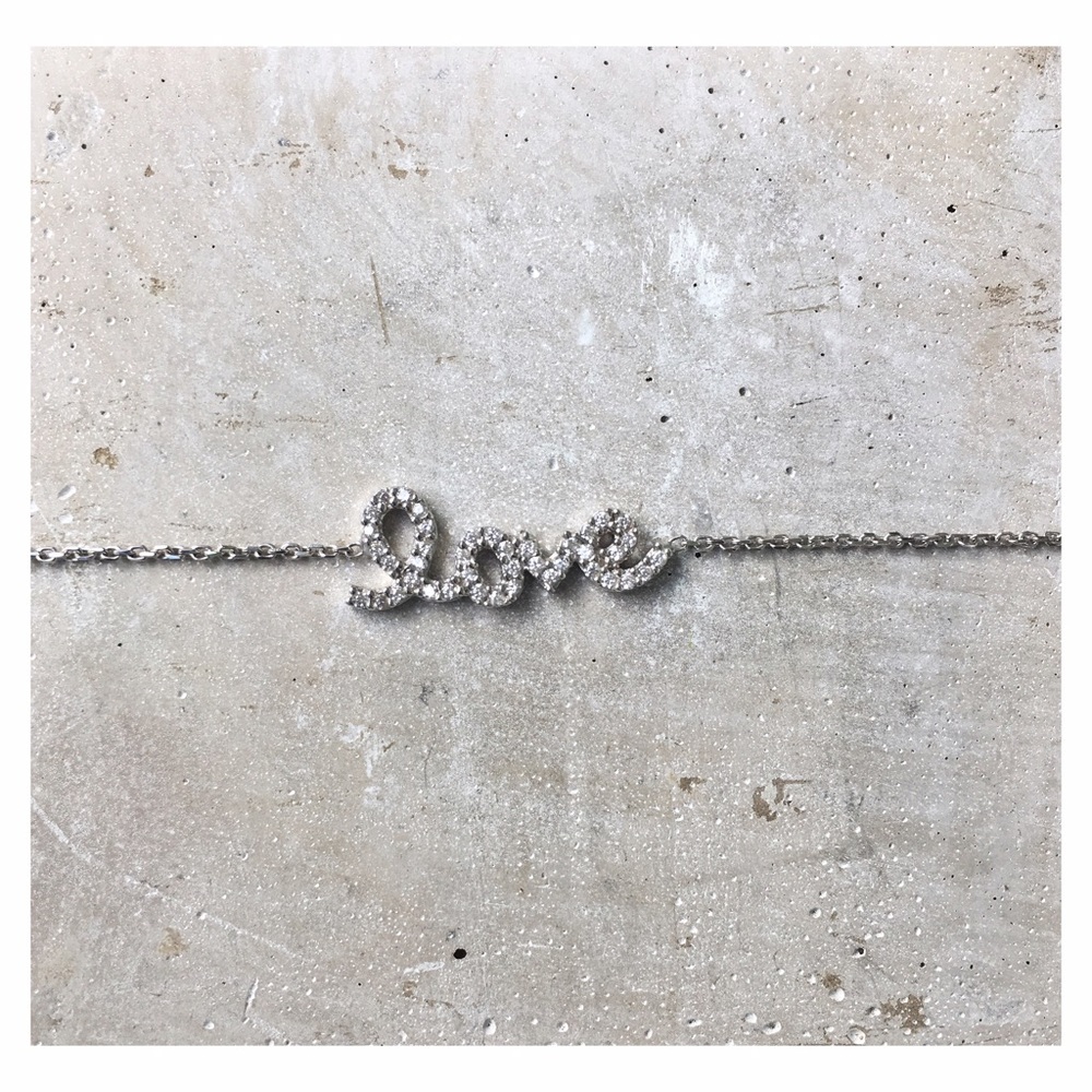 ✨NEW Mini Scripted "LOVE" Sterling Bracelet