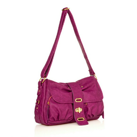 Fuchsia Satchel