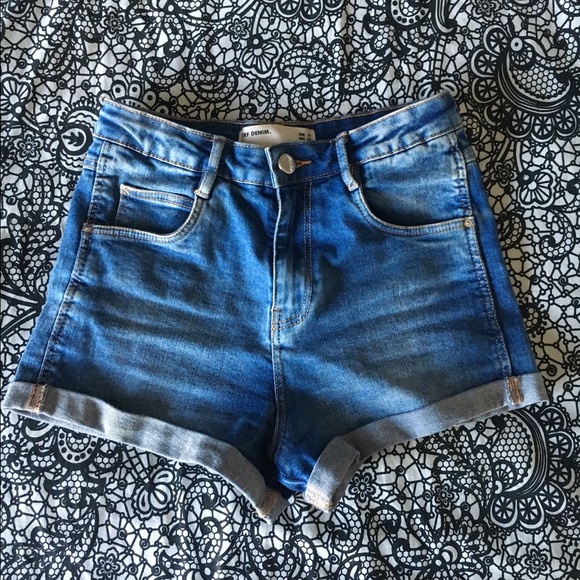 Zara denim shorts