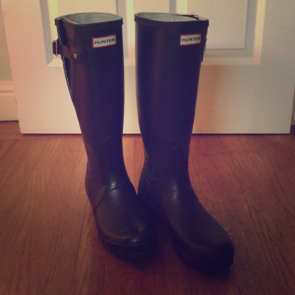 Black Matte Adjustable/Wide Calf Boots