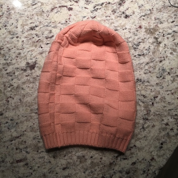 Pink Knit Beanie - Picture 2 of 2