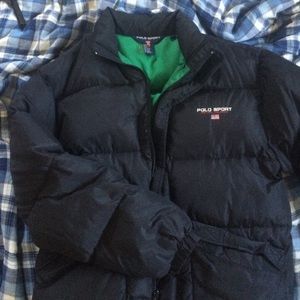 POLO SPORT HEAVY WINTER JACKET SZ LARGE