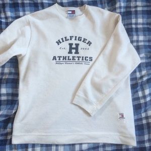 TOMMY HILFIGER HILFIGER ALTHLETICS CREWNECK SZ L