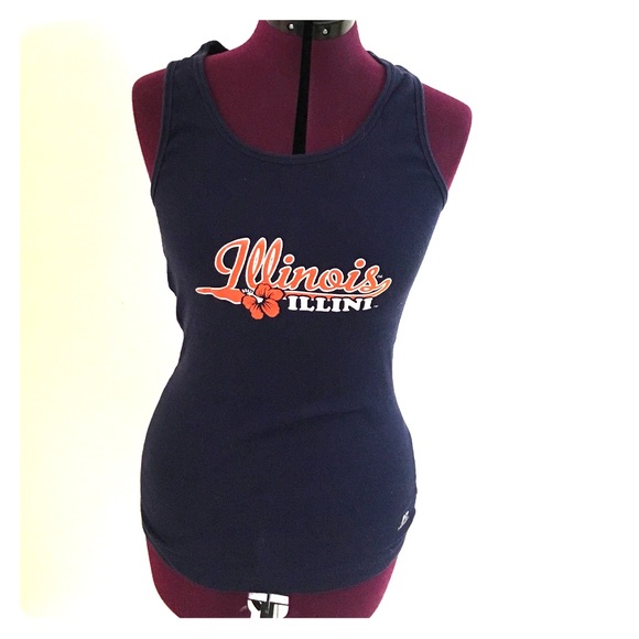 Illini University of Illinois Tank Top Fitted