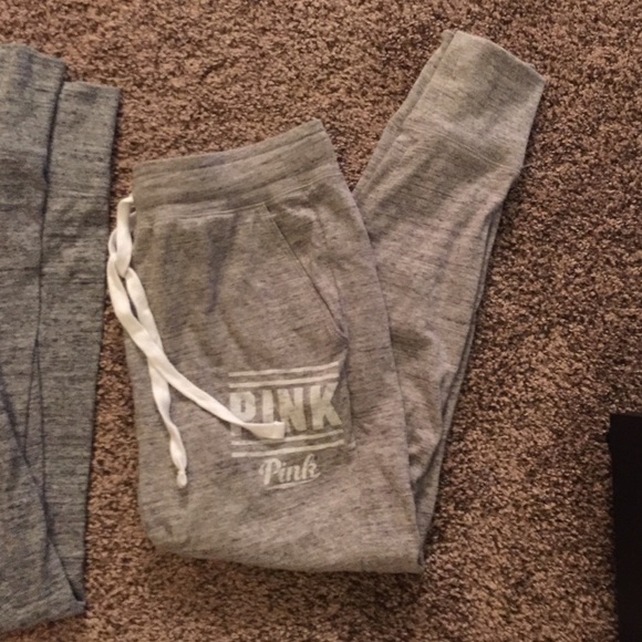 PINK Victoria's Secret Pants - Light grey vs sweats