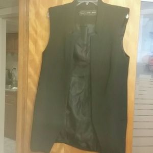 Zara long vest
