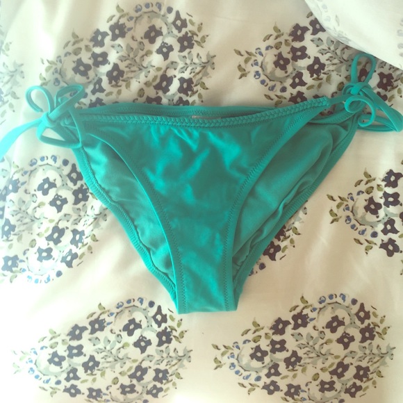 Teal bikini bottoms