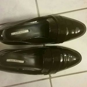 Zara patent shoes