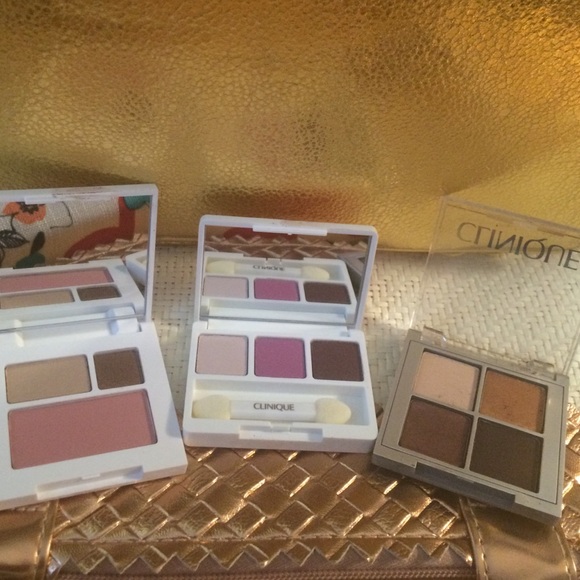 Set of 3 Clinique Eyeshadow/Blush palettes