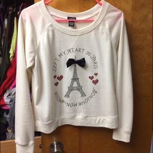 Rue 21 Paris inspired Sweater