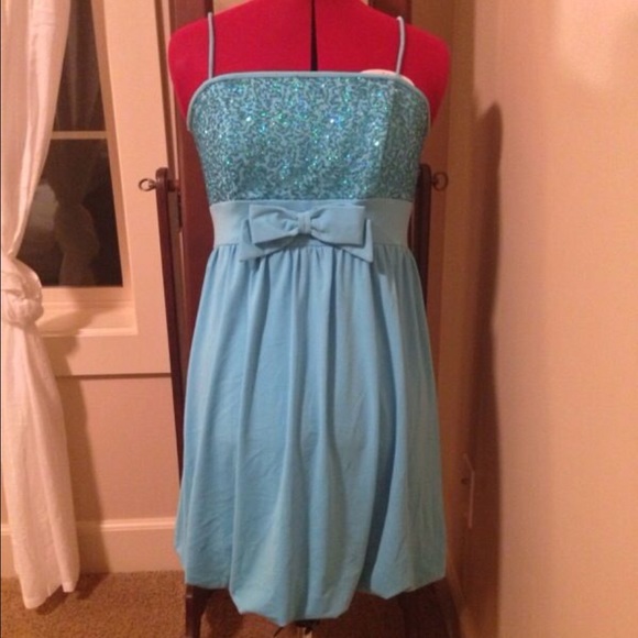 Blue formal dress
