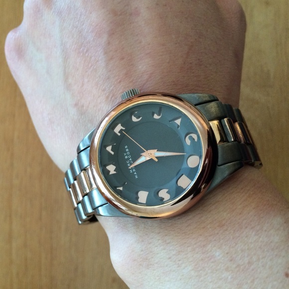 Gray & Rose Gold Marc by Marc Jacobs watch