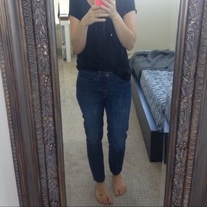 J. Crew toothpick jeans (ankle)