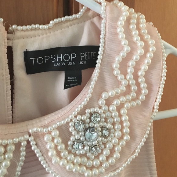 TopShop Petite Pink Peplum. - Picture 2 of 3