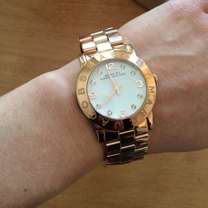 Rose gold Marc Jacobs watch