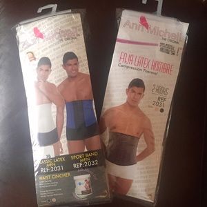 Men's Latex Ann MICHELL Colombian Waist Trainer