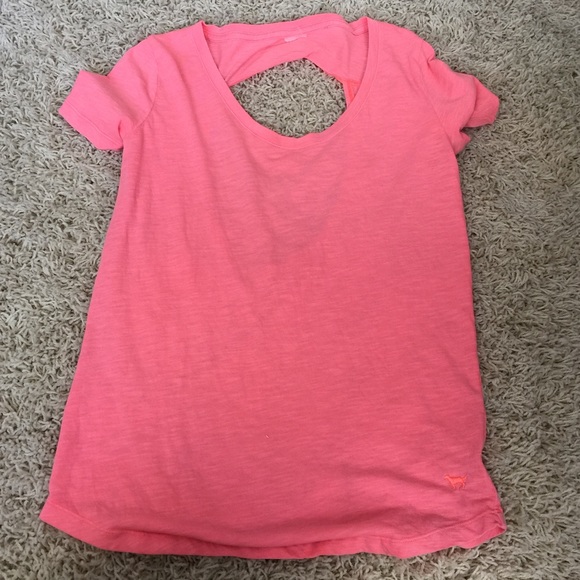 Victoria's Secret open back tshirt.