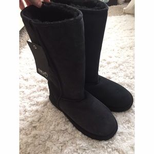 🚫Reserved🚫Tall Black Emu Boots