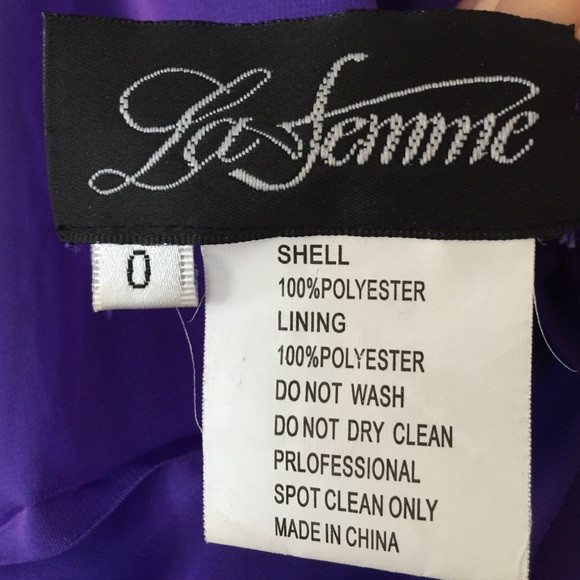 La Femme Prom Dress - Picture 4 of 4