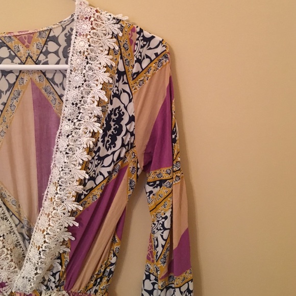 Colorful Spring Romper - Picture 2 of 2