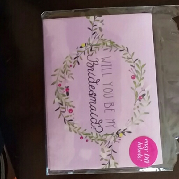Will you be my bridesmaid labels