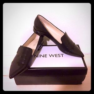 Nine West Black Mule