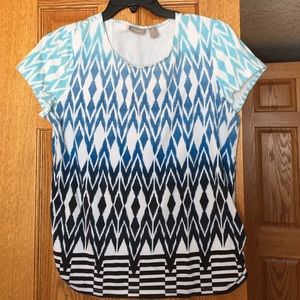 Aztec pattern top CHICOS