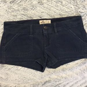 Navy hollister shorts