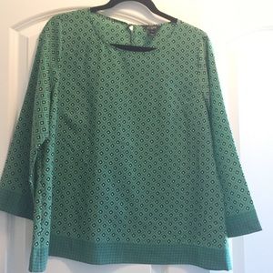 🔥Sale! Last call! Jcrew  Green Blouse