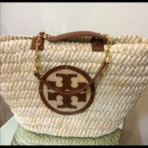 Tory Burch Audrey Straw tote