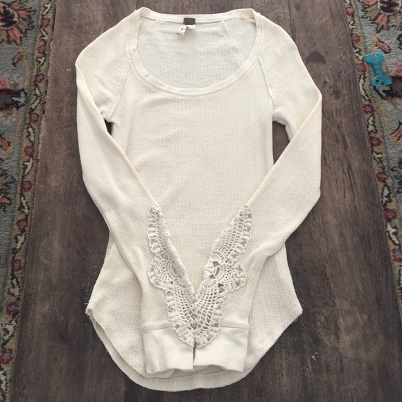 Free People Lace cut thermal