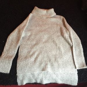 Light grey forever 21 turtle neck sweater
