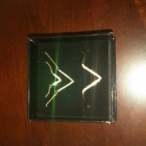 Chevron Necklace & bracelet set