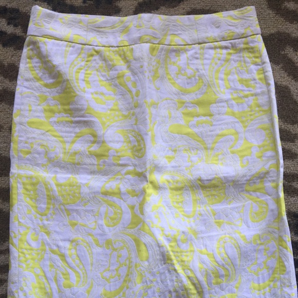J. Crew paisley skirt