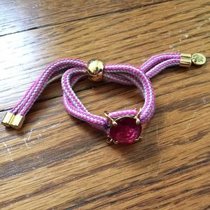 Juicy Couture Pink Rope Bracelet