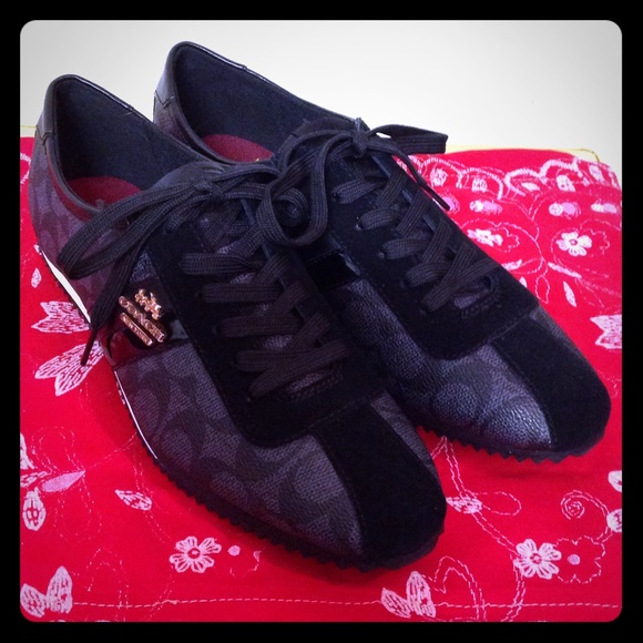 NEW Coach Sneakers Black size 8