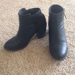 H&M Black Booties